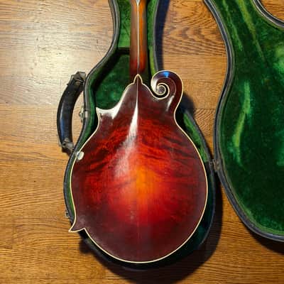 1918–1919 Gibson F-4 Mandolin – Vintage Oval Hole – All Original Parts & Case imagen 7
