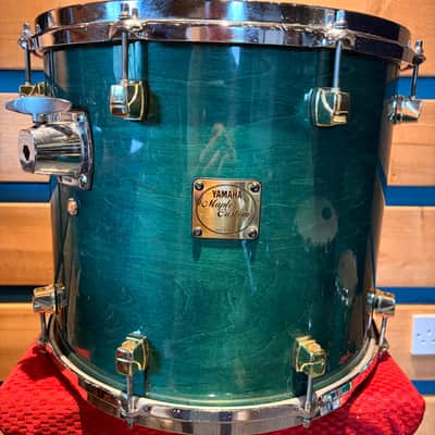 Yamaha Maple Custom Drum Set in Emerald Green image 20