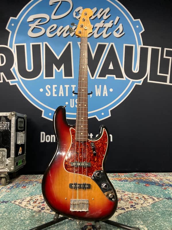 Fender AVRI Series - Tom Hamilton's Aerosmith, Sweet Emotion Video Jazz Bass, (#91) - Sunburst image 1