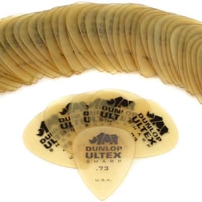Dunlop Ultex Sharp Guitar Picks .73mm 72-pack image 2