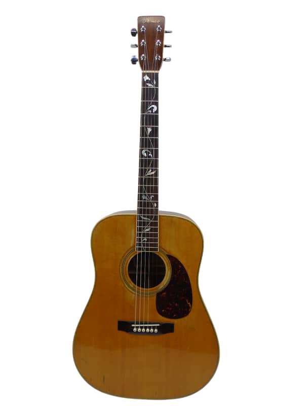 Vintage 70's Penco A-190 Acoustic Guitar, Natural