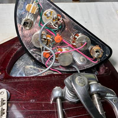 Gibson 1971 SG Deluxe, Cherry image 11