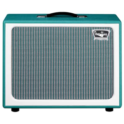 Tone King Imperial 112 60-Watt 1x12" Guitar Speaker Cabinet - Turquois image 2