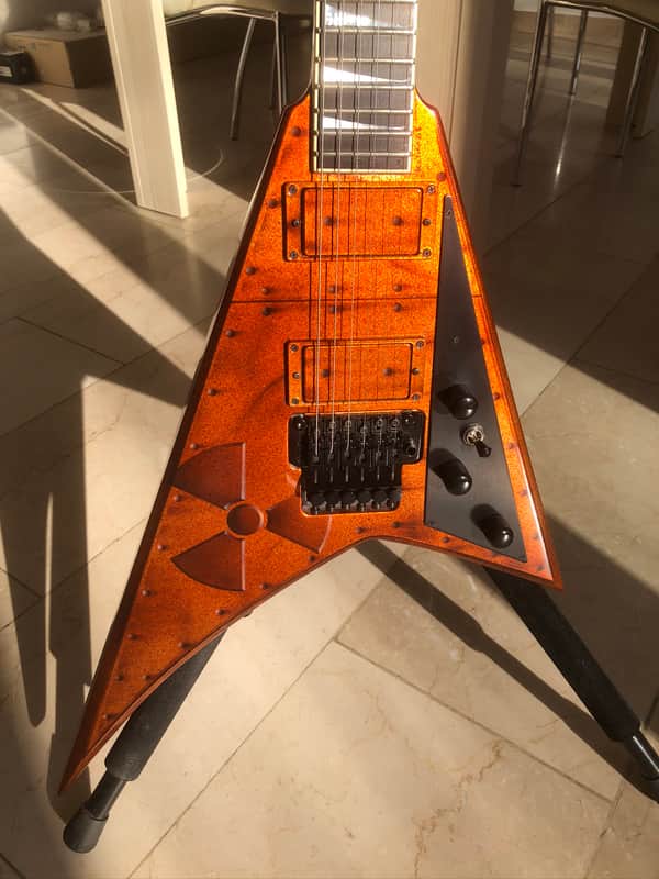 Jackson USA Custom Shop RR ML Randy Roads – Nuclear Waste Graphics (Mike Learn) image 1