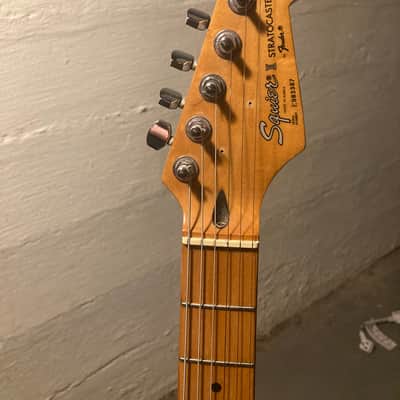 Torino Red Squier II Standard Stratocaster with Maple Fretboard (Made in Korea) 1989 - 1992 image 4
