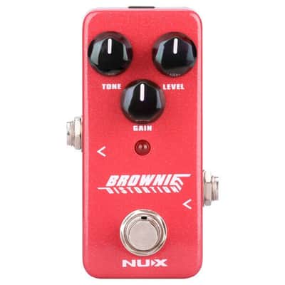 NUX NDS-2 Brownie Distortion Mini Guitar Effects Pedal w/70's British Rock Tones image 3
