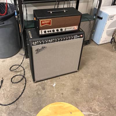 Fender '65 Super Reverb Reissue 45-Watt 4x10" Guitar Combo 2001 - Present Black image 1