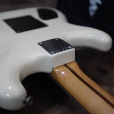 Squier Boxer Stratocaster HH ST-335 1985 Contemporary Series Vintage White Fender Japan MIJ Rosewood image 11
