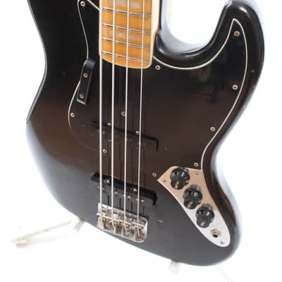 1978 Fender Jazz Bass black image 3