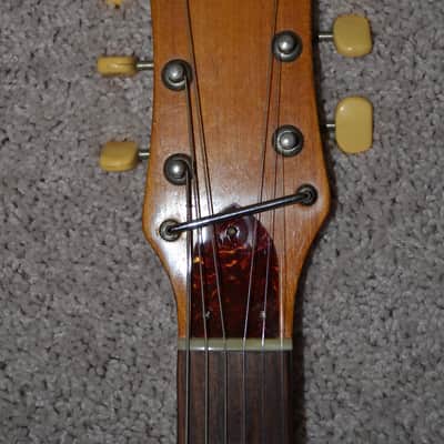 Univox Hi-Flier 1968 sunburst vintage electric guitar phase 1 image 4