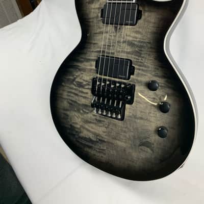 ESP E-II Eclipse FR Charcoal Burst CHB Floyd Rose Fluence Electric Guitar + Case - B-Stock image 8