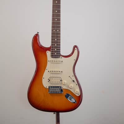 2012 Fender USA American Standard HSS Stratocaster - in Sienna Sunburst - Ash Body image 9