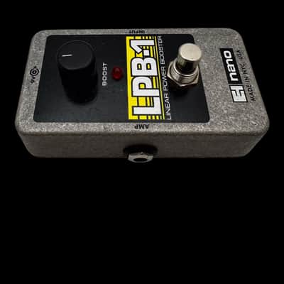 Electro-Harmonix LPB-1 Nano Linear Power Booster Preamp 2006 - Present - Black / Yellow / Gray X5684 image 4