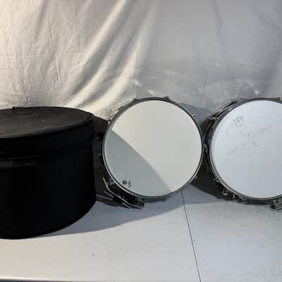 Dual Marching Drum Set F.E. Olds Snare Drum and CB700 International Band Case image 1