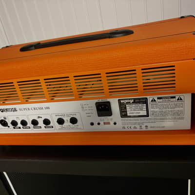 Orange Super Crush 100 2-Channel 100-Watt Guitar Amp Head 2021 - Present - Orange image 2