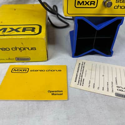 MXR MX-134 mx134 Stereo Chorus Pedal with Box pot code dates to 1980 image 2
