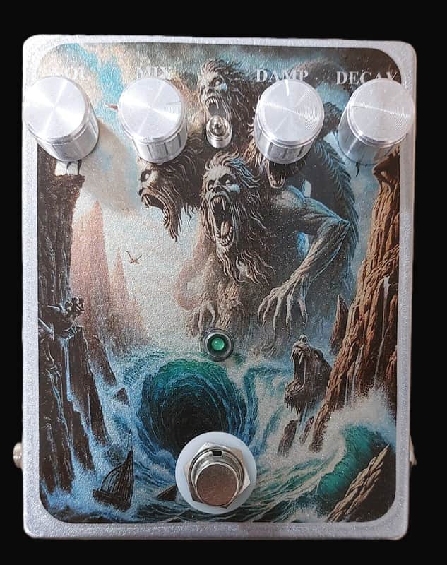 ABYSS Reverb Guitar Pedal - Handcrafted in the UK image 1