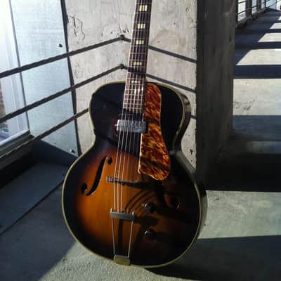 50's Silvertone Harmony H58 H50 Archtop - Gibson P-13 Pickup - Tortoiseshell Headstock - See Video image 3