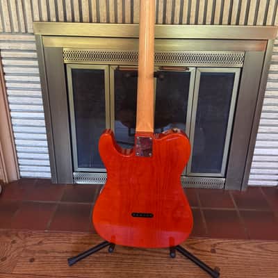 G&L ASAT Classic 2004 Transparent Orange w/binding image 4