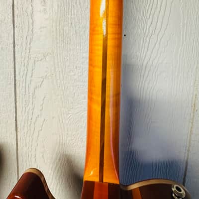 Warmoth Telecaster 2026 - Flamed orange burst image 10