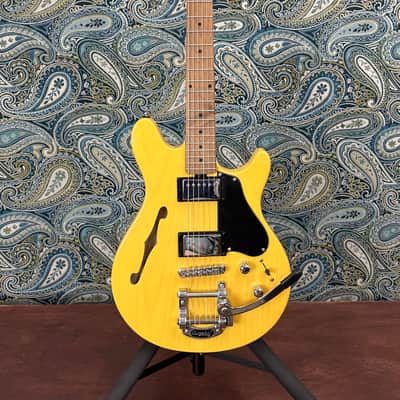 Sterling by Music Man Valentine Signature Chambered Bigsby image 2