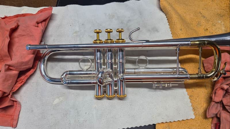 Bach stradivarius 72* silver and gold image 1