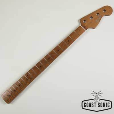 Mint Fender Roasted Maple Vintera '50's Precision Bass Neck image 2