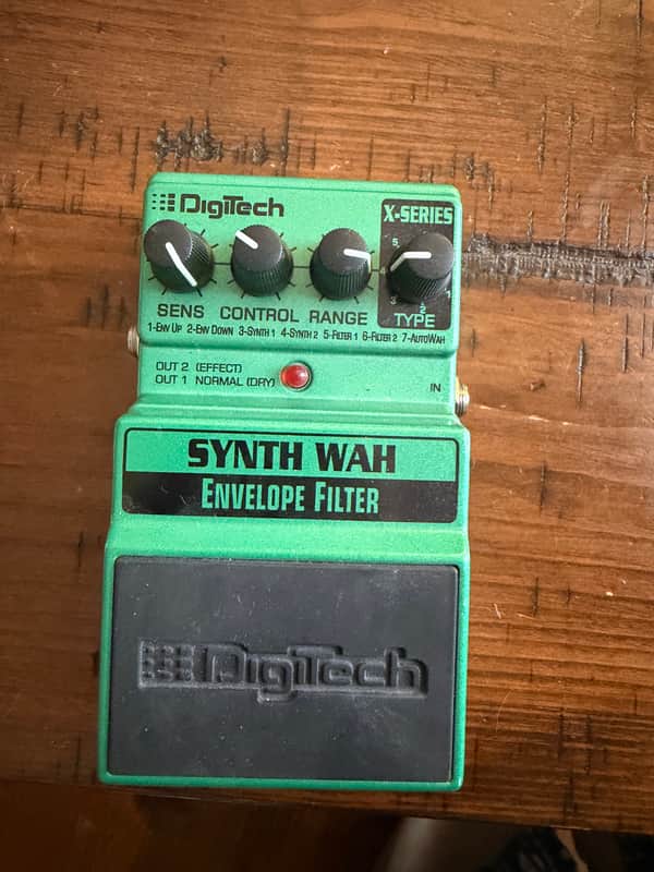 DigiTech X-Series Synth Wah Envelope Filter 2010s - Green image 1