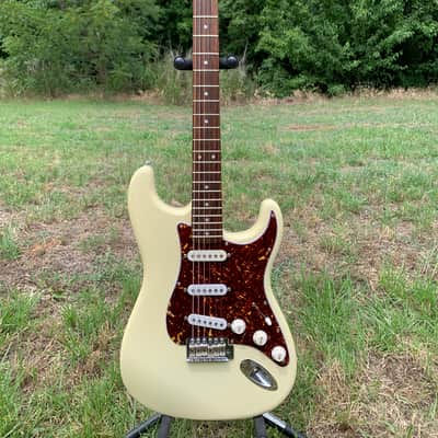 Fender Stratocaster Partscaster Vintage White image 1