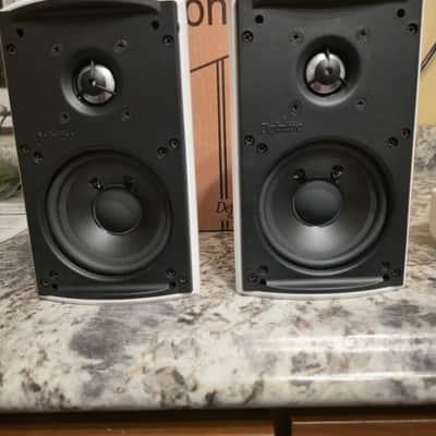 Definitive Technology ProMonitor 80 Speakers Pair - White w/ Original Box image 1