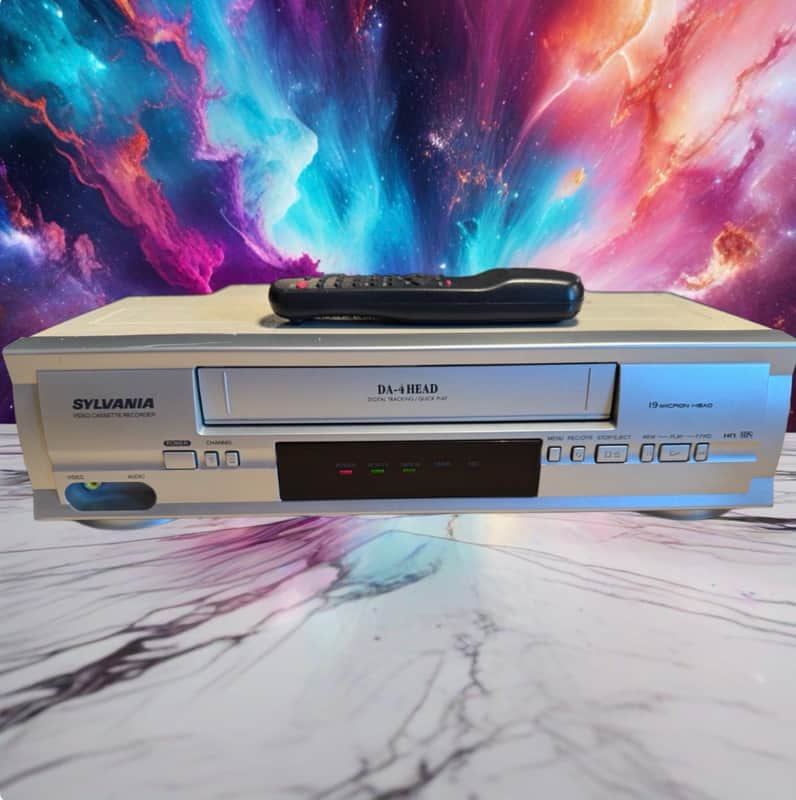 Sylvania VCR C6240VE DA-4Head Digital Tracking VHS 19 Micron Head image 1