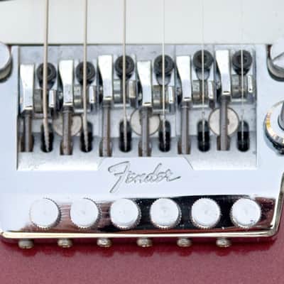 Fender Performer 1985 Burgundy Mist MIJ Made in Japan System One Tremolo OHSC Trem Arm included image 9