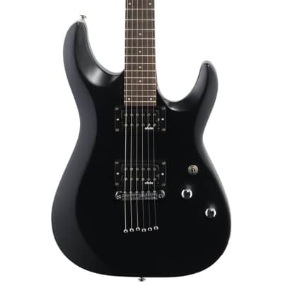Fernandes Vertigo Deluxe Electric Guitar - Metallic Black Satin