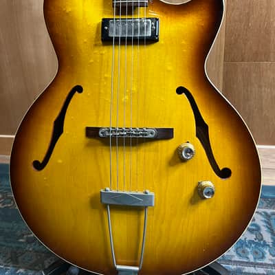 🌟 EPIPHONE E452T - SORRENTO VINTAGE 1964 – KALAMAZOO, USA 🌟 100% stock image 3
