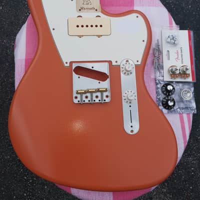 Warmoth Jazzcaster BODY project, parts. Tele - Jazzmaster hybrid image 11
