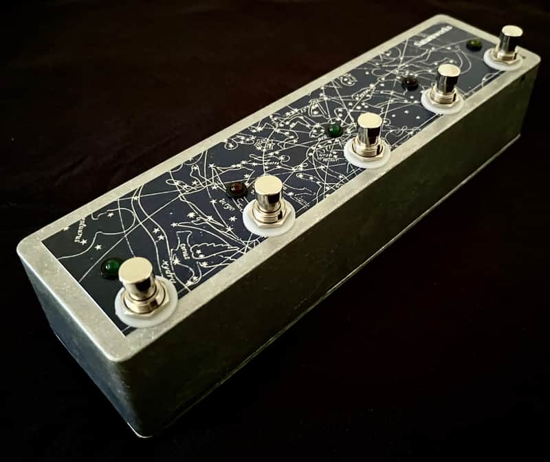 Saturnworks 4 - Loop True Bypass Multi Looper + Master Bypass Switch Pedal with Neutrik Jacks - Handcrafted in California image 1