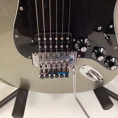 Fender Blacktop Floyd Rose Stratocaster 2011 - Silver Bild 6