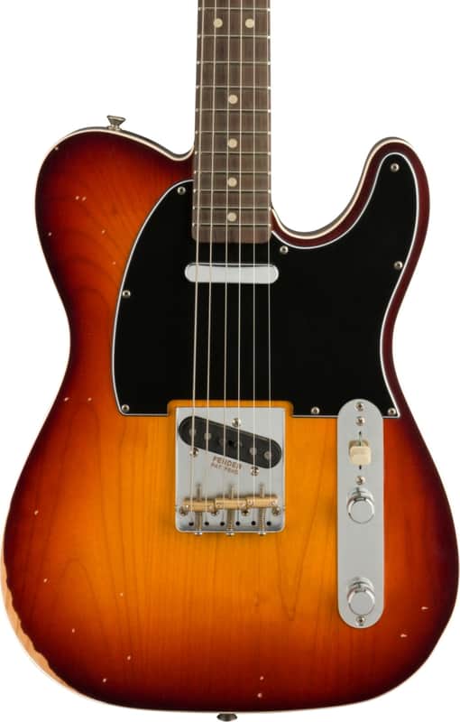 Fender Jason Isbell Custom Telecaster Electric Guitar, Rosewood Fingerboard, 3-Color Chocolate Burst image 1