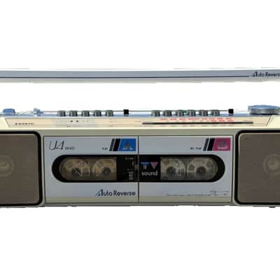Sanyo U4 W40 Rare Vintage Cassette Deck Boombox Japan image 1