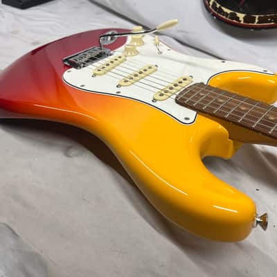 Fender Player Plus Stratocaster Strat Left-Handed Lefty Electric Guitar MIM - Made in Mexico - Tequila Sunrise image 16