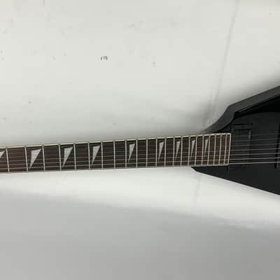 ESP LTD Arrow-1007 Baritone EverTune ET 7-String Electric Guitar Black B-Stock Larrow1007betblk image 12