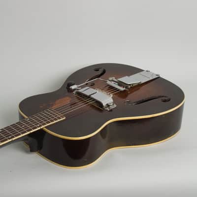 Rickenbacker Ken Roberts Model Hollow Body Electric Guitar (1937), ser. #C-1798, original hard shell case. image 7