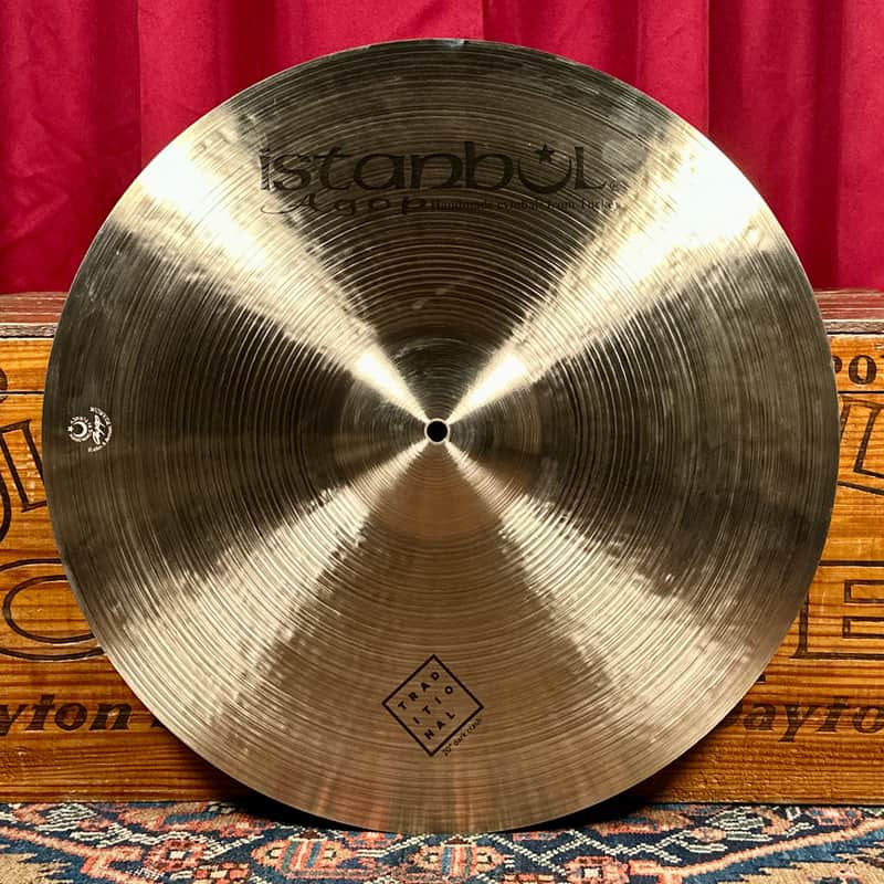 20" Istanbul Agop Traditional Dark Crash Cymbal 1740g *Video Demo* image 1