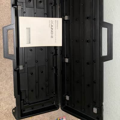 Roland Alpha Juno-2 61-Key Programmable Polyphonic Synthesizer 1985 - 1988 - Black with Original Case and Instruction Manual image 7