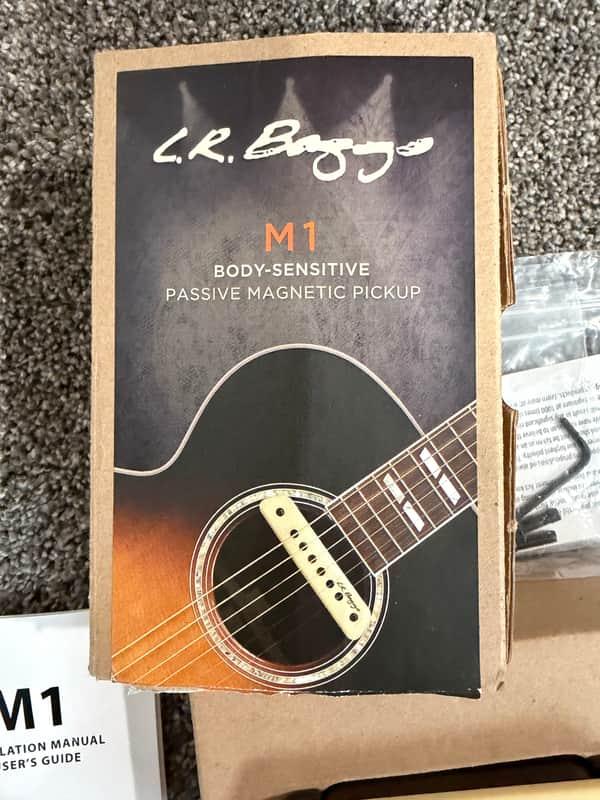 LR Baggs M1 Passive Soundhole Pickup 2010s - White image 1