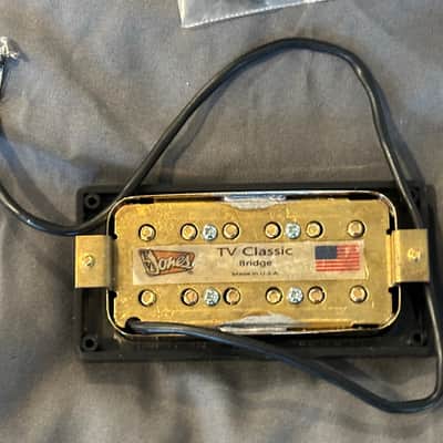 TV Jones TV Classic English Mount Pickup Set in Gold. With pickup rings (#2) image 5