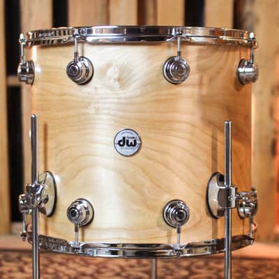 DW Collector's Pure Birch HVLT Natural Satin Oil Drum Set - 22,10,12,16 - SO#1433138 image 6