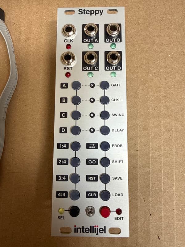 Intellijel Steppy 3U Sequencer Eurorack Synth Module 2018 - Present - White