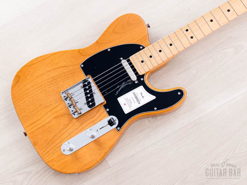 2023 Fender Hybrid II Telecaster Vintage Natural, Mint w/ Hangtags, Japan MIJ image 1