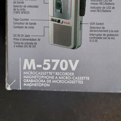 Sony M-570V Microcassette Recorder unused image 7